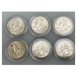 Uncirculated Statehood Quarters (In Plastic Protectors) Uncirculated Statehood Quarters (In Plastic Protectors)