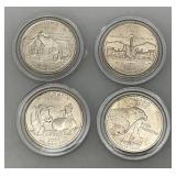 Uncirculated Statehood Quarters (In Plastic Protectors) Uncirculated Statehood Quarters (In Plastic Protectors)