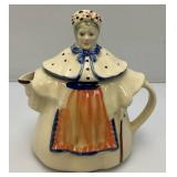1940's Shawnee Pottery Granny Ann Glazed Ceramic Teapot Made In USA 1940's Shawnee Pottery Granny Ann Glazed Ceramic Teapot Made In USA