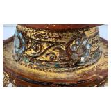 EST. $175.00 - $600.00 Burmese Guilded Offering Vessel From Berma (Repaired) 22' EST. $175.00 - $600.00 Burmese Guilded Offering Vessel From Berma (Repaired) 22'