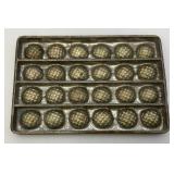 Vintage Metal Chocolate Mold 5 1/2' x 8' Vintage Metal Chocolate Mold 5 1/2' x 8'