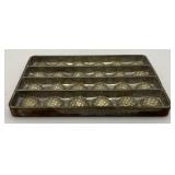 Vintage Metal Chocolate Mold 5 1/2' x 8' Vintage Metal Chocolate Mold 5 1/2' x 8'