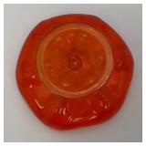 Mid Century Viking Glass 6 Pedal Candle Holder Mid Century Viking Glass 6 Pedal Candle Holder