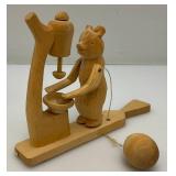 Vintage Hand Carved Wooden German Bear Toy Vintage Hand Carved Wooden German Bear Toy