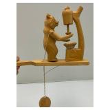 Vintage Hand Carved Wooden German Bear Toy Vintage Hand Carved Wooden German Bear Toy