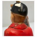 Misc. Vintage Clocks And Travel Clocks Including ELGIN And More (Chalkware Clock Horseman's Head Glued) Pocelain Clock Has Chips And Cracks Misc. Vintage Clocks And Travel Clocks Including ELGIN And More (Chalkware Clock Horseman's Head Glued) Pocelain Clock Has Chips And Cracks