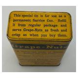 Misc. Primitive Collectibles Including Mother Hubbard Graham Or Whole Wheat Container And More Misc. Primitive Collectibles Including Mother Hubbard Graham Or Whole Wheat Container And More