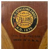 RARE 1920's Antique AG Spalding & Bros Wood Tennis Racket Racquet RARE 1920's Antique AG Spalding & Bros Wood Tennis Racket Racquet
