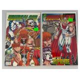 Misc. Vintage Comics Including '35 CENT YANG' And More (Bagged And Carded) Misc. Vintage Comics Including '35 CENT YANG' And More (Bagged And Carded)