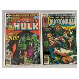 Misc. Vintage 40 & 50 Cent Comics Includinf 'THE HULK' (Bagged And Carded) Misc. Vintage 40 & 50 Cent Comics Includinf 'THE HULK' (Bagged And Carded)