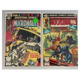 Misc. Vintage 50 Cent Comics Including 'MICRONAUTS' And More (Bagged And Carded) Misc. Vintage 50 Cent Comics Including 'MICRONAUTS' And More (Bagged And Carded)
