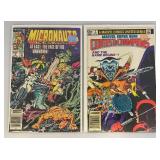 Misc. Vintage 50,60,65 & 75 Cent Comics Including 'MICRONAUTS' And More (Bagged And Carded) Misc. Vintage 50,60,65 & 75 Cent Comics Including 'MICRONAUTS' And More (Bagged And Carded)