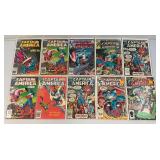 Misc. Vintage 60 Cent 'CAPTAIN AMERICA' Comics (Bagged And Carded) Misc. Vintage 60 Cent 'CAPTAIN AMERICA' Comics (Bagged And Carded)