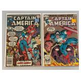Misc. Vintage 60 Cent 'CAPTAIN AMERICA' Comics (Bagged And Carded) Misc. Vintage 60 Cent 'CAPTAIN AMERICA' Comics (Bagged And Carded)