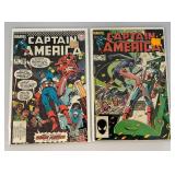 Misc. Vintage 60 Cent 'CAPTAIN AMERICA' Comics (Bagged And Carded) Misc. Vintage 60 Cent 'CAPTAIN AMERICA' Comics (Bagged And Carded)