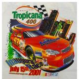 Collectible Vintage NASCAR 1:24 Scale Die Cast #2 Mark Martin Stock Car And Vintage NASCAR Inagural Tropicana 400 T-Shirt (New Old Stock) Collectible Vintage NASCAR 1:24 Scale Die Cast #2 Mark Martin Stock Car And Vintage NASCAR Inagural Tropicana 400 T-Shirt (New Old Stock)