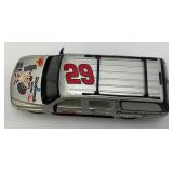 Vintage Collectible Action Brand 1:24 Scale NASCAR Die-Cast Cars Including #8 Dale Earnhardt OREO Car And #29 Kevin Harvick LOONEY TUNES Slammed Suburban (New Old Stock) Vintage Collectible Action Brand 1:24 Scale NASCAR Die-Cast Cars Including #8 Dale Earnhardt OREO Car And #29 Kevin Harvick LOONEY TUNES Slammed Suburban (New Old Stock)