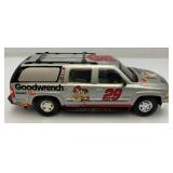 Vintage Collectible Action Brand 1:24 Scale NASCAR Die-Cast Cars Including #8 Dale Earnhardt OREO Car And #29 Kevin Harvick LOONEY TUNES Slammed Suburban (New Old Stock) Vintage Collectible Action Brand 1:24 Scale NASCAR Die-Cast Cars Including #8 Dale Earnhardt OREO Car And #29 Kevin Harvick LOONEY TUNES Slammed Suburban (New Old Stock)