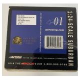 Vintage Collectible Action Brand 1:24 Scale NASCAR Die-Cast Cars Including #8 Dale Earnhardt OREO Car And #29 Kevin Harvick LOONEY TUNES Slammed Suburban (New Old Stock) Vintage Collectible Action Brand 1:24 Scale NASCAR Die-Cast Cars Including #8 Dale Earnhardt OREO Car And #29 Kevin Harvick LOONEY TUNES Slammed Suburban (New Old Stock)