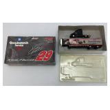 Vintage Collectible Action Brand 1:64 Scale NASCAR Die-Cast #29 KEVIN HARVICK Car Hauler (New Old Stock) Vintage Collectible Action Brand 1:64 Scale NASCAR Die-Cast #29 KEVIN HARVICK Car Hauler (New Old Stock)