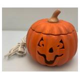 Group Of Resin And Ceramic Pumpkins Group Of Resin And Ceramic Pumpkins