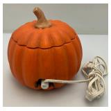 Group Of Resin And Ceramic Pumpkins Group Of Resin And Ceramic Pumpkins