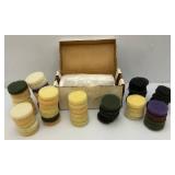 Large Group Of 3' Scrub Pads & Roll Of Plastic Drop Cloth Large Group Of 3' Scrub Pads & Roll Of Plastic Drop Cloth