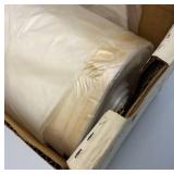 Large Group Of 3' Scrub Pads & Roll Of Plastic Drop Cloth Large Group Of 3' Scrub Pads & Roll Of Plastic Drop Cloth