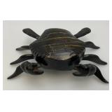 Hand Carved Wooden Crab Trinket Box Hand Carved Wooden Crab Trinket Box