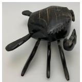 Hand Carved Wooden Crab Trinket Box Hand Carved Wooden Crab Trinket Box