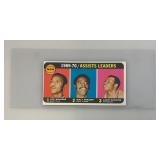 1970-71 TOPPS NBA 1969-70 Assist Leaders Len Wilkens, Walt Frazier And Clem Haskins Card (In Protective Sleeve) Reprint? 1970-71 TOPPS NBA 1969-70 Assist Leaders Len Wilkens, Walt Frazier And Clem Haskins Card (In Protective Sleeve) Reprint?