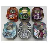 Misc. Collectible POKEMON Decorative Tins (Tins Only) Misc. Collectible POKEMON Decorative Tins (Tins Only)