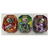 Misc. Collectible POKEMON Decorative Tins (Tins Only) Misc. Collectible POKEMON Decorative Tins (Tins Only)