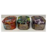 Misc. Collectible POKEMON Decorative Tins (Tins Only) Misc. Collectible POKEMON Decorative Tins (Tins Only)