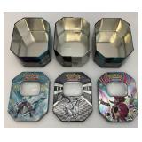 Misc. Collectible POKEMON Decorative Tins (Tins Only) Misc. Collectible POKEMON Decorative Tins (Tins Only)