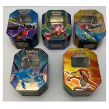 Misc. Collectible POKEMON Decorative Tins (Tins Only) Misc. Collectible POKEMON Decorative Tins (Tins Only)