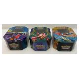 Misc. Collectible POKEMON Decorative Tins (Tins Only) Misc. Collectible POKEMON Decorative Tins (Tins Only)