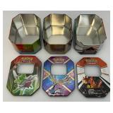 Misc. Collectible POKEMON Decorative Tins (Tins Only) Misc. Collectible POKEMON Decorative Tins (Tins Only)