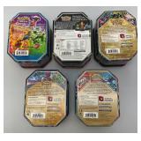 Misc. Collectible POKEMON Decorative Tins (Tins Only) Misc. Collectible POKEMON Decorative Tins (Tins Only)