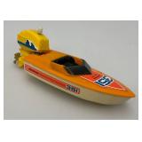 1978 Collectible Ski Streak Wind Up Plastic Bathtub Boat 5 3/4' (WORKS) 1978 Collectible Ski Streak Wind Up Plastic Bathtub Boat 5 3/4' (WORKS)