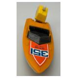 1978 Collectible Ski Streak Wind Up Plastic Bathtub Boat 5 3/4' (WORKS) 1978 Collectible Ski Streak Wind Up Plastic Bathtub Boat 5 3/4' (WORKS)