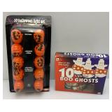 Misc. Vintage Halloween Light Sets Including Boo Ghost And More (New Old Stock) Misc. Vintage Halloween Light Sets Including Boo Ghost And More (New Old Stock)