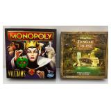 Vintage Collectible DISNEY Board Games Including Monopoly Disney VILLIANS And Disney Parks JUNGLE CRUISE Adventure Game (NEW OLD STOCK) Vintage Collectible DISNEY Board Games Including Monopoly Disney VILLIANS And Disney Parks JUNGLE CRUISE Adventure Game (NEW OLD STOCK)