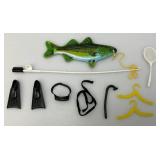 Vintage 1971 Big Jim Action Figures And Accessories (One Has bad Leg) Vintage 1971 Big Jim Action Figures And Accessories (One Has bad Leg)