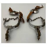 Very Cool Vintage Decorative Kids Spurs (One Strap Broken) Very Cool Vintage Decorative Kids Spurs (One Strap Broken)