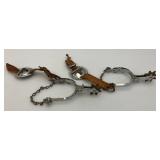 Very Cool Vintage Decorative Kids Spurs (One Strap Broken) Very Cool Vintage Decorative Kids Spurs (One Strap Broken)