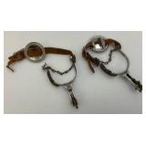 Very Cool Vintage Decorative Kids Spurs (One Strap Broken) Very Cool Vintage Decorative Kids Spurs (One Strap Broken)