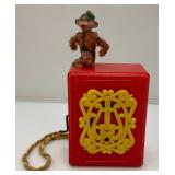 1930's-40's Hurdy Gurdy Mattel Musical Crank Toy With Dancing Monkey (Works But Needs Oiling) 1930's-40's Hurdy Gurdy Mattel Musical Crank Toy With Dancing Monkey (Works But Needs Oiling)