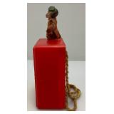 1930's-40's Hurdy Gurdy Mattel Musical Crank Toy With Dancing Monkey (Works But Needs Oiling) 1930's-40's Hurdy Gurdy Mattel Musical Crank Toy With Dancing Monkey (Works But Needs Oiling)