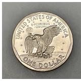 1980 (S) Susan B Anthony Cameo Close Date Wide Rim 1980 (S) Susan B Anthony Cameo Close Date Wide Rim